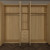 Tesoro Premium 5 Door 3 Drawer Wardrobe Natural Oak
