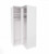 EliteLine White With LED Corner Wardrobe 109cm