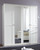 Tesoro White 4 Door 2 Mirror Wardrobe