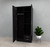 Tesoro Black Oak 2 Door 2 Drawer Wardrobe