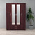Tesoro Veneto Dark cherry 4 Door 2 Drawer Wardrobe Tesoro Veneto Dark cherry 4 Door 2 Drawer Wardrobe
