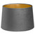 Grey Velvet Lamp And Ceiling Shade by Tesoro Direct