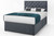 TESORO FABRIC DIVAN BED WITH PREMIUM CHESTER HEADBOARD TESORO FABRIC DIVAN BED WITH PREMIUM CHESTER HEADBOARD