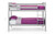 BELLA BUNK BED - DOVE GREY