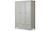 MAINE 3 DOOR 2 DRAWER COMBINATION WARDROBE - DOVE GREY