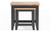 BORDEAUX NEST OF TABLES DARK GREY