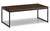 Brooklyn Nesting Coffee Wooden Tables - Dark Oak