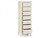 Cameo 7 Drawer Narrow Chest - Stone White