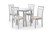 COAST DINING CHAIR GREY DROPLEAF