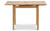 COXMOOR WOODEN EXTENDED DINING TABLE