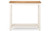 COXMOOR CONSOLE TABLE 90CM - IVORY & OAK