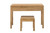 CURVE 2 DRAWER DRESSING TABLE & STOOL ASS