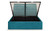 FRIDA STORAGE OTTOMAN BED  - TEAL