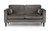 HAYWARD VELVET MEDIUM 2 SEATER SOFA