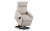 HELENA RISE & RECLINE CHAIR-  PEBBLE FAUX LEATHER