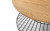 JERSEY ROUND WIRE COFFEE TABLE - EURO OAK