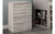 JUPITER 4 DRAWER CHEST- GREY OAK