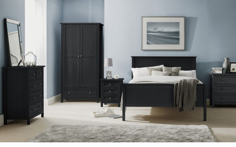 MAINE BED - ANTHRACITE