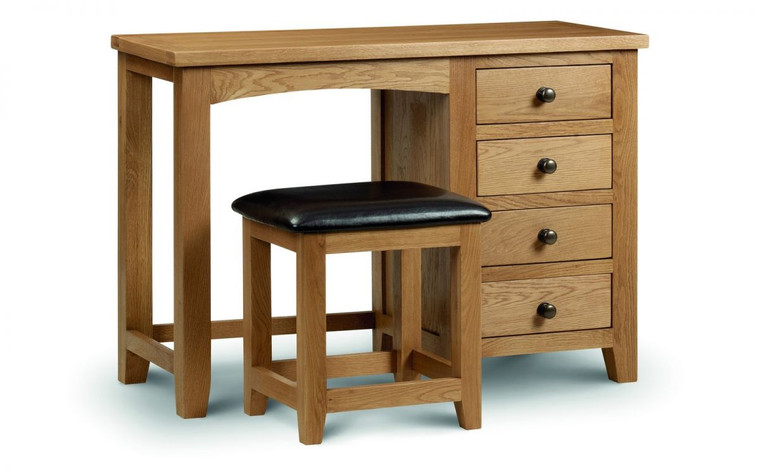 MARLBOROUGH SINGLE PEDESTAL DRESSING TABLE