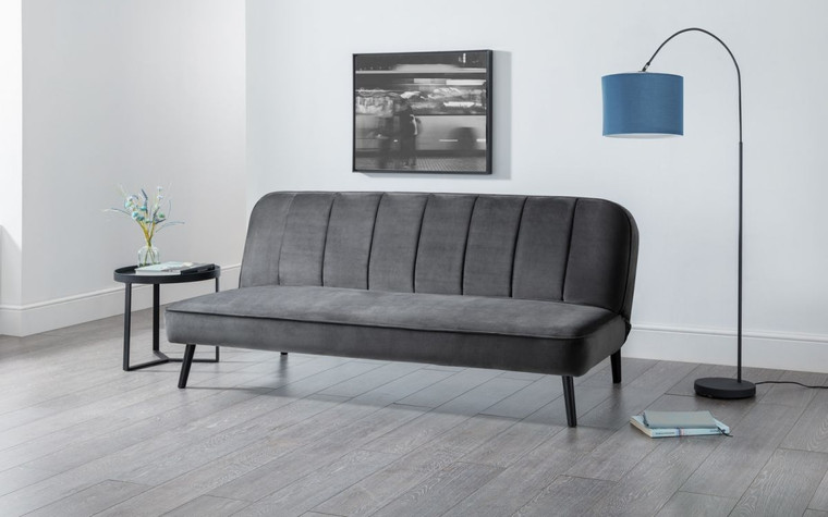 MIRO SOFABED - GREY VELVET