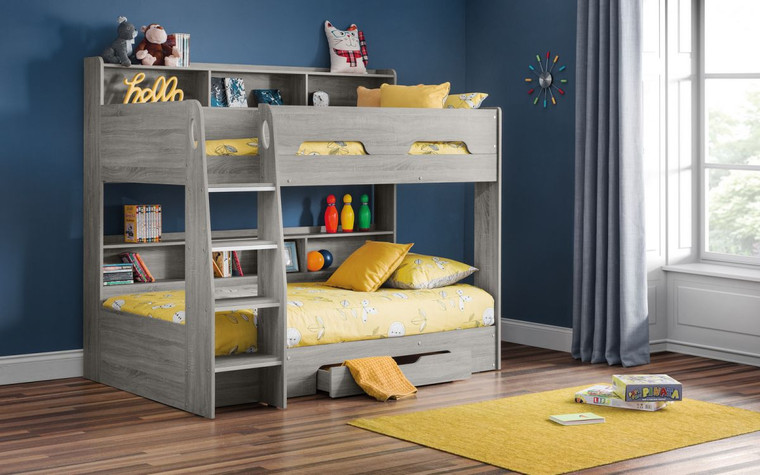 ORION GREY OAK BUNKBED