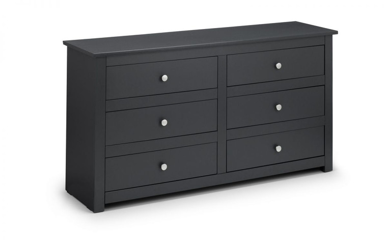 RADLEY 6 DRAWER CHEST - ANTHRACITE