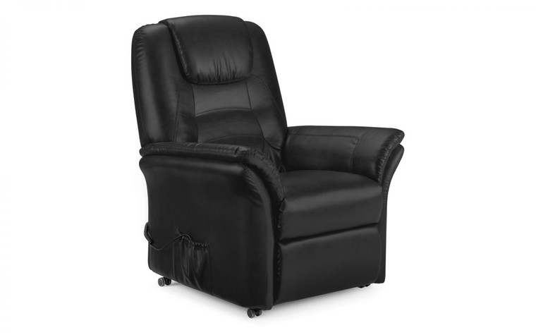 RIVA RISE & RECLINE CHAIR BLACK