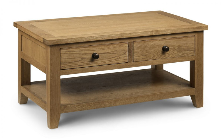 Astoria Coffee Table With 2 Drawers Ass