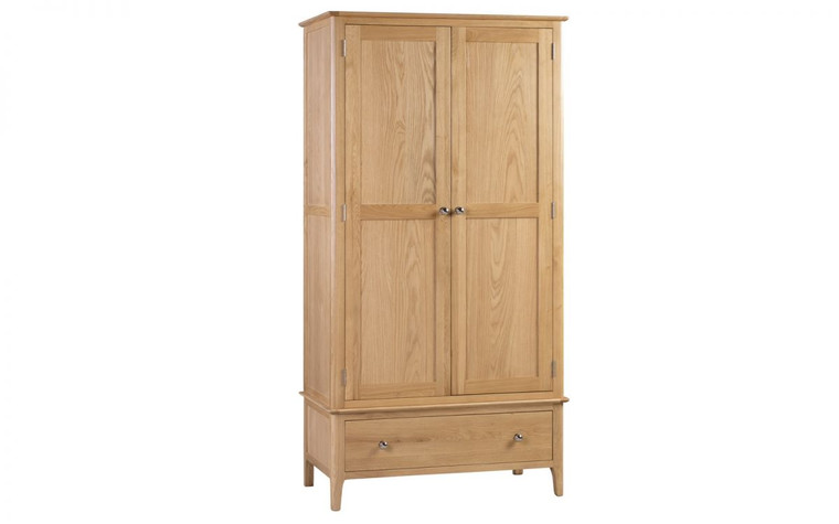 COTSWOLD 2 DOOR 1 DRAWER WARDROBE