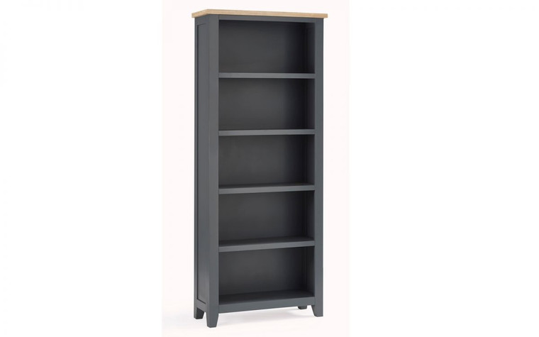 BORDEAUX TALL BOOKCASE DARK GREY