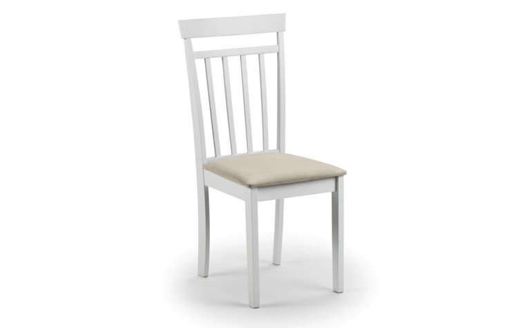 COAST WHITE DINING CHAIR