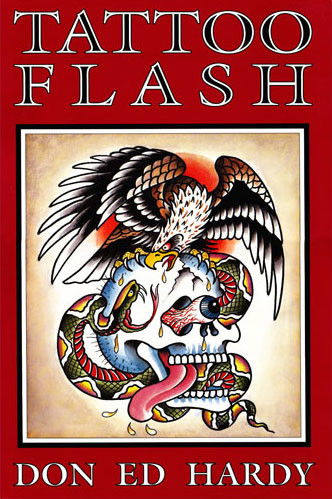 アート・デザイン・音楽 Flash from the Past TATOO BOOK ED HARDY Ed Hardy Tattoo Flash (Red Flash Book) - BookMistress
