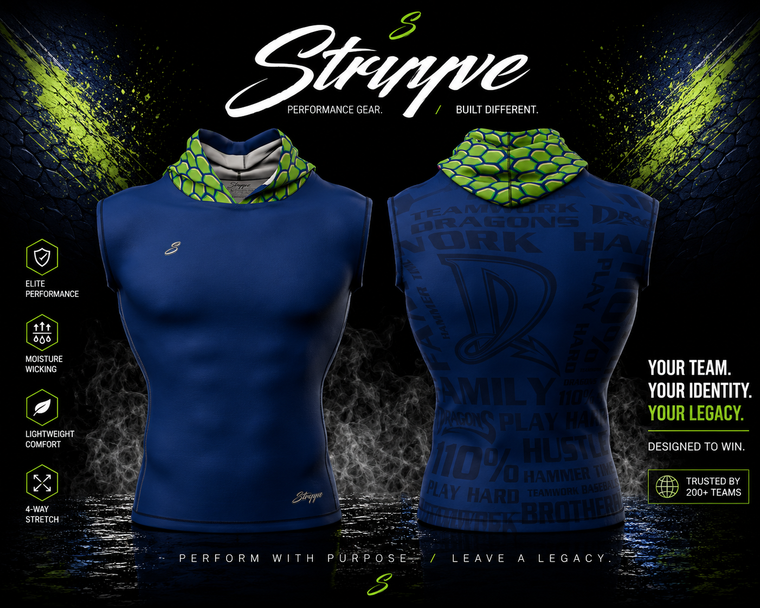 Stryyve Clutch 7 on 7 Jersey w/Hood Design 27