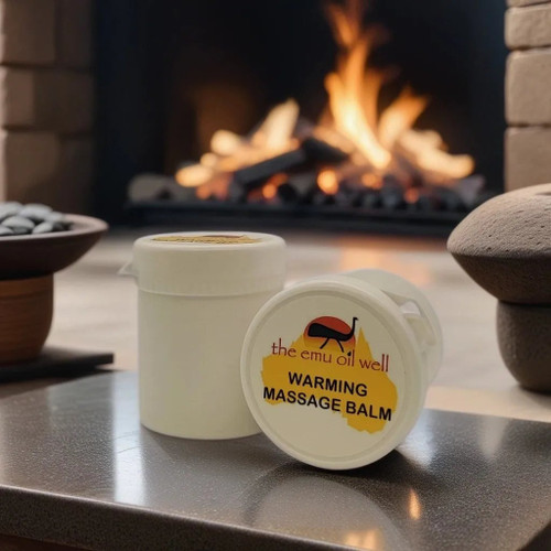 Product image of Wholesale Warming Emu Oil Massage Balm with ginger and black pepper