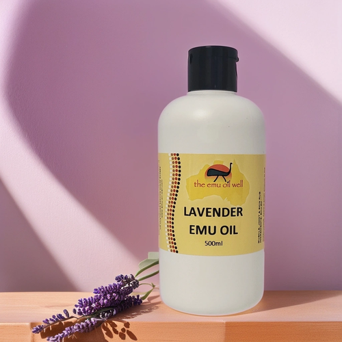 Product image of Wholesale Lavender Emu Oil in multiple sizes