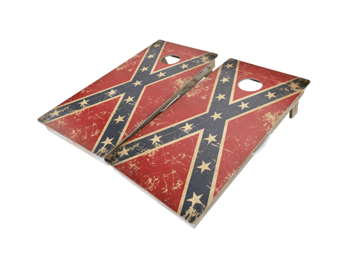 Rebel Flag Custom Cornhole Boards