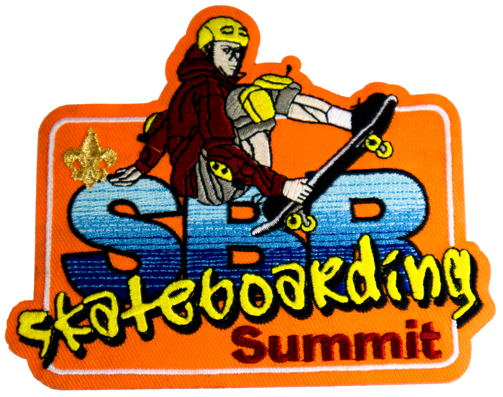 Skateboarding Patch Garden Ground Outfitters