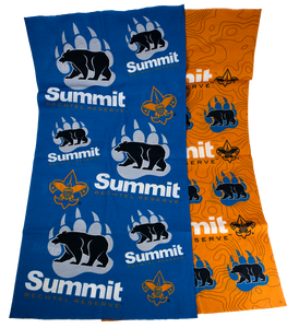 Wear the Bear Buff in Blue and Orange Wear the Bear Buff in Blue and Orange
