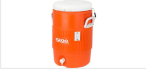 Orange Sports Cooler (5 Gallon) Orange Sports Cooler (5 Gallon)