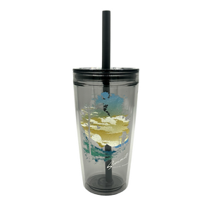 Bold Sil Hike Straw Tumbler