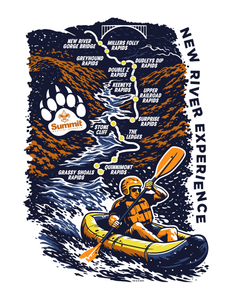 Custom Crew New River Experience Long Sleeve Shirt