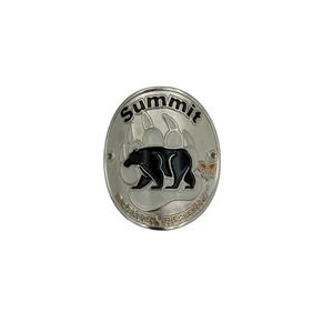 Bear Paw Hiking Medallion