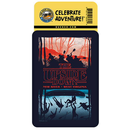 The Upside Down Sticker