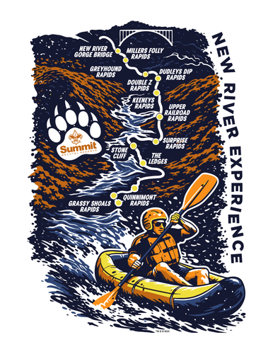 Custom Crew New River Experience Short Sleeve Shirt