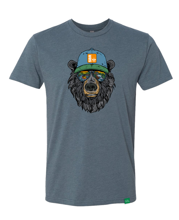 Rafting Bear Short Sleeve Tee