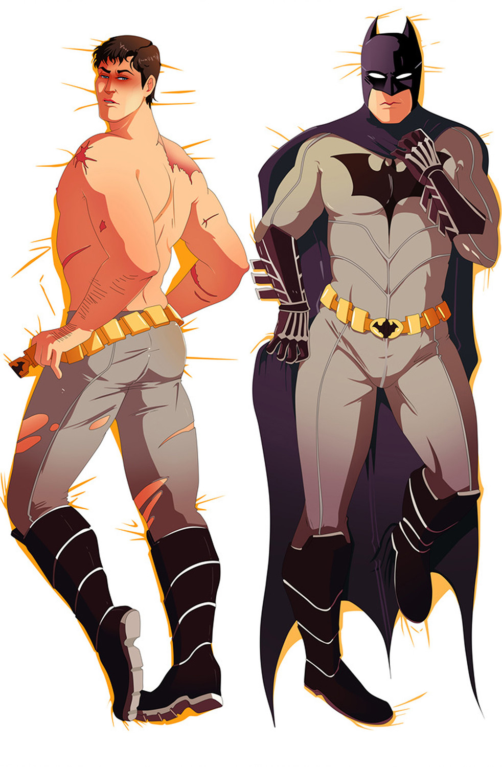 Batman Dakimakura Body Pillow Cover