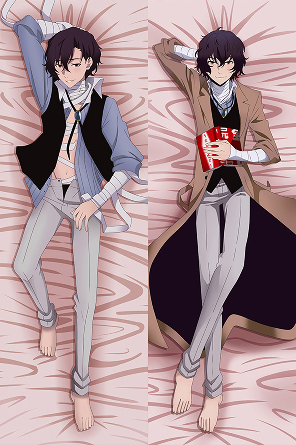 Osamu Dazai (Bungo Stray Dogs) Dakimakura Body Pillow Cover