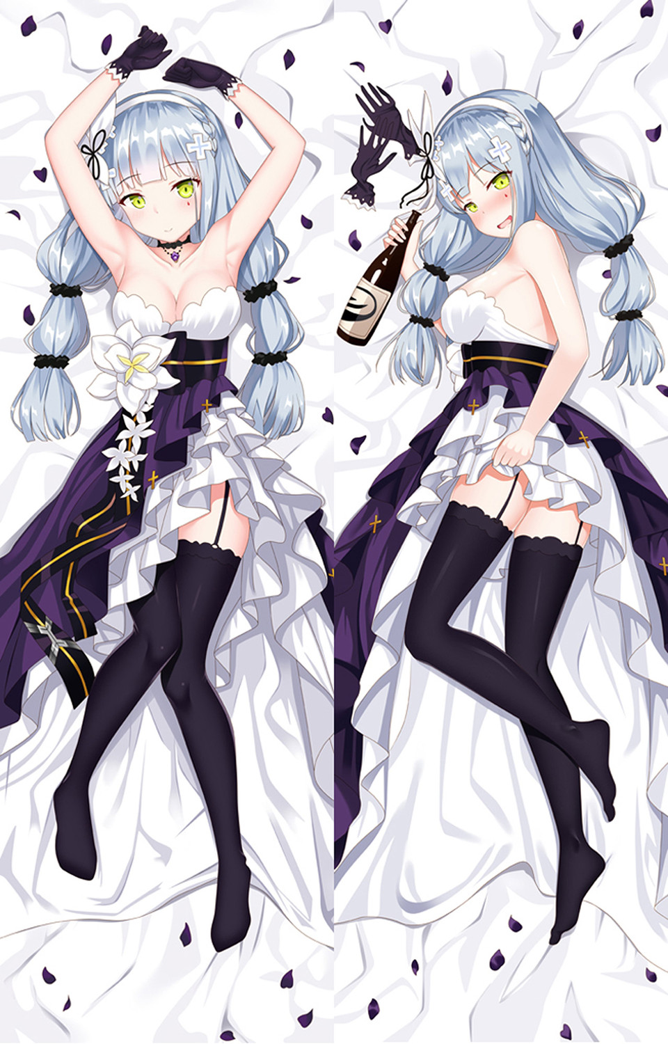 HK416 (Girls Frontline) Dakimakura Body Pillow Cover