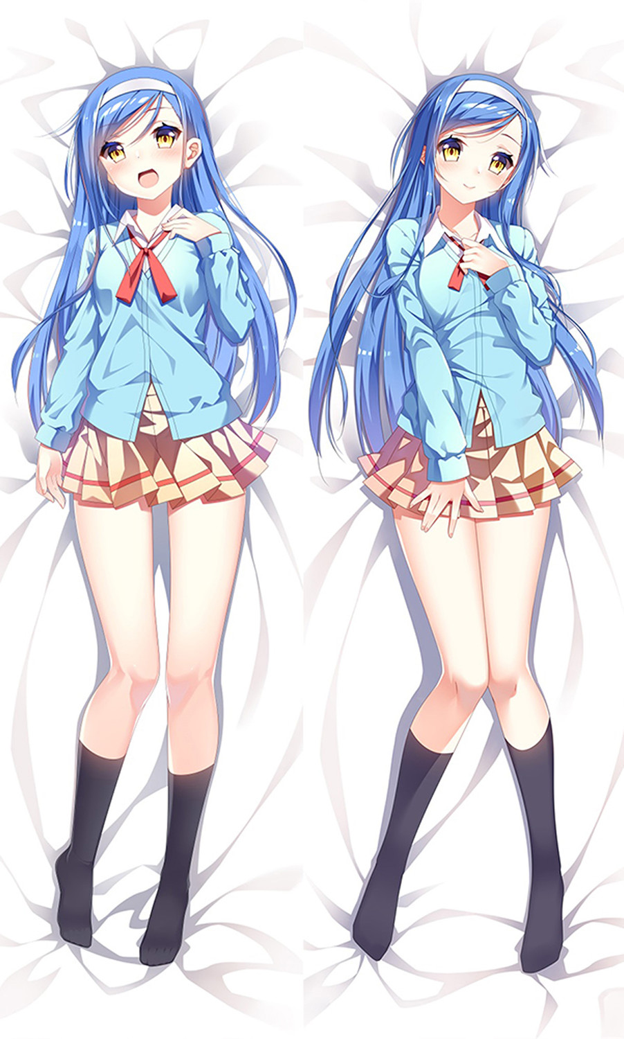 Fumino Furuhashi (We Never Learn Bokuben) Dakimakura Body Pillow Cover