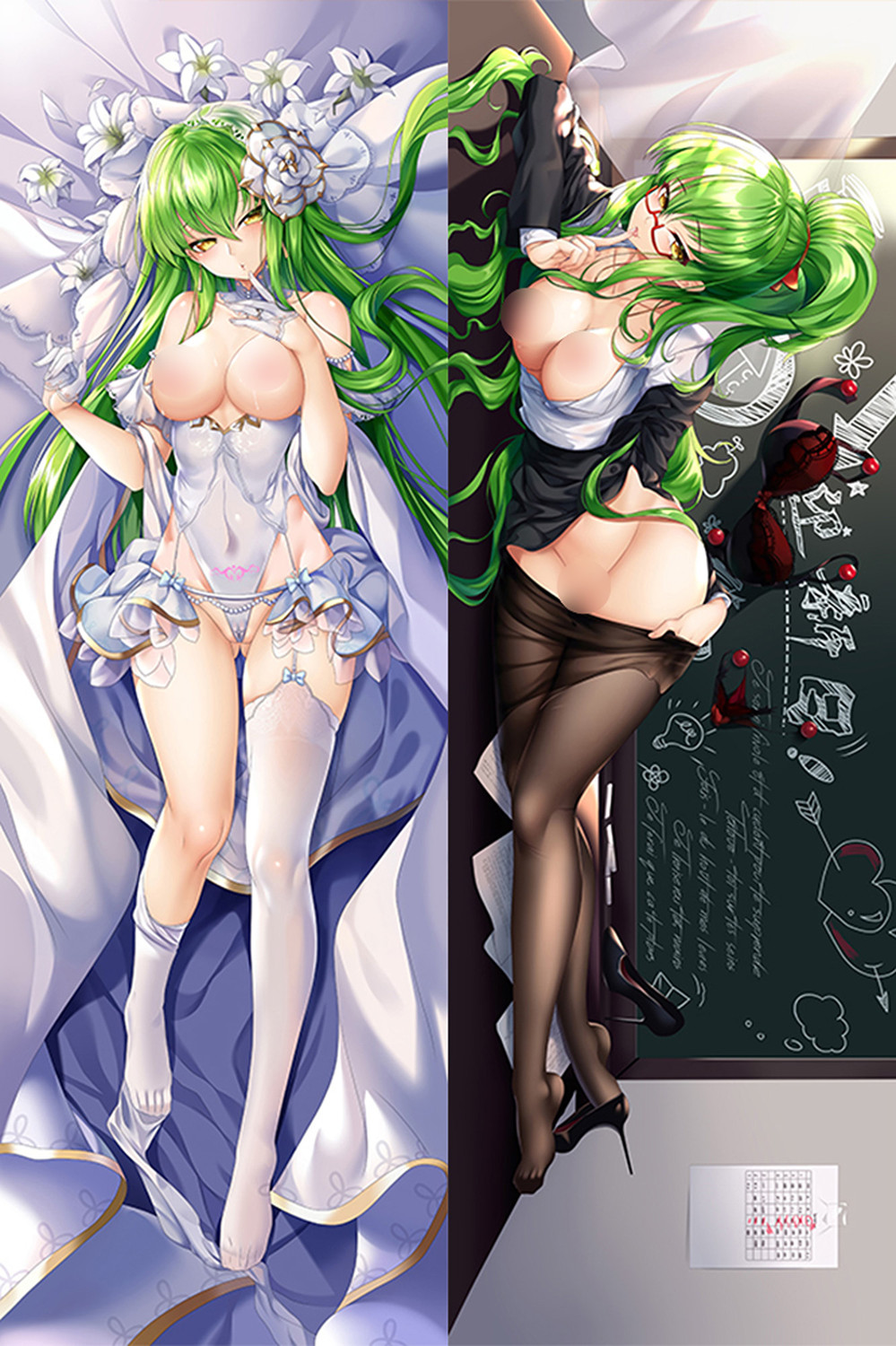 CC (Code Geass) 18+ NSFW Dakimakura Body Pillow Cover